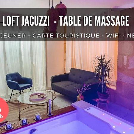 Appartement Nuit d'exception - Loft avec JACUZZI à Bordeaux Extérieur photo